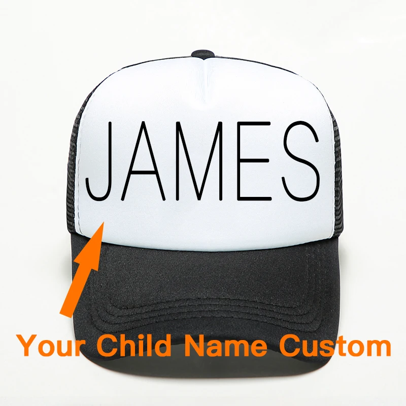 Kids Child Personality Name Custom Hats 100% Polyester Adjustable Mesh Cap Baby Son Daughter Exclusive Sports Baseball Hat
Kids Child Personality Name Custom Hats 100% Polyester Adjustable Mesh Cap Baby Son Daughter Exclusive Sports Baseball Hat