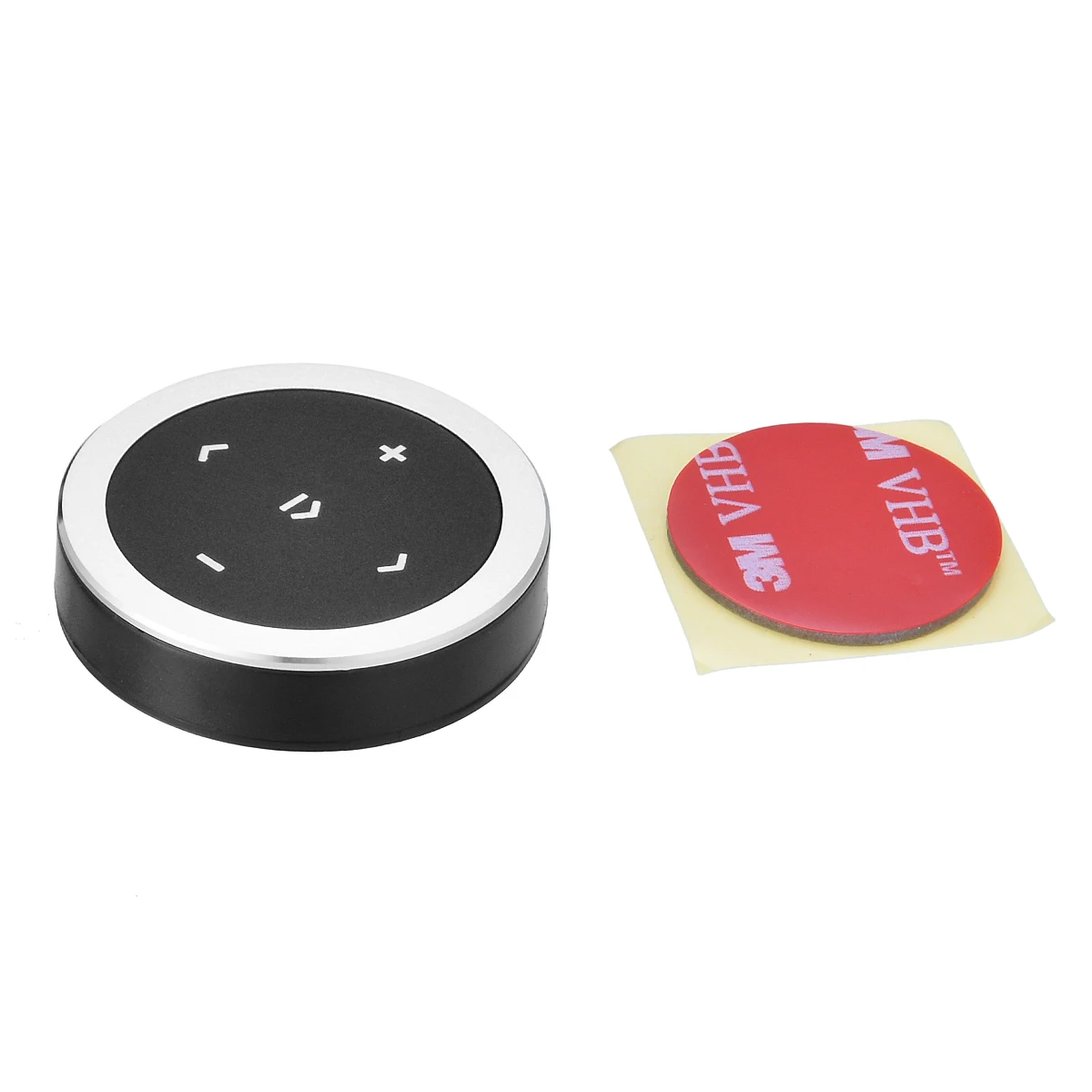 Mayitr 1pc Wireless Bluetooth 3.0 Media Button Car Motorcycle Steering Wheel Music Play Remote Control for iOS/Android