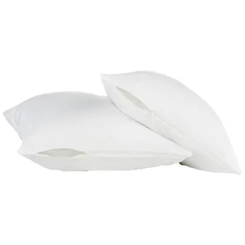 Size 50X70Cm Hypoallergenic 100% Waterproof Smooth Pillow Protector Zippered Style -Set Of 2 Bedbug Proof Pillow Cover
Size 50X70Cm Hypoallergenic 100% Waterproof Smooth Pillow Protector Zippered Style -Set Of 2 Bedbug Proof Pillow Cover