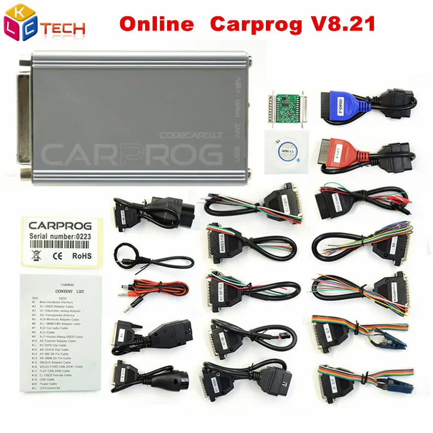 V8.21 Online Version better Carprog V10.05 8.21 Full Adapters CarProg Programmer For Airbag/Radio/Dash/IMMO/ECU Auto Repair Tool
V8.21 Online Version better Carprog V10.05 8.21 Full Adapters CarProg Programmer For Airbag/Radio/Dash/IMMO/ECU Auto Repair Tool
