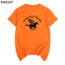 Acampamento meia sangue percy jackson engraçado long island som verão camiseta de algodão dos homens t camisa nova moda feminina t casual(China)