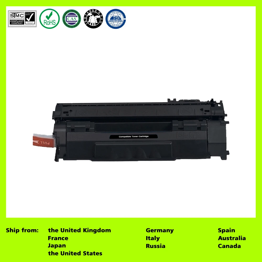 Совместимый для 708 CRG708 (1-Pack черный) Тонер-картридж Canon LBP-3300/3360 | Компьютеры и офис