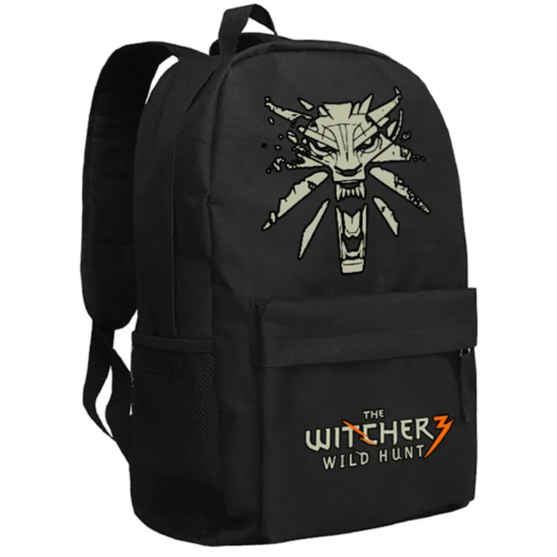 High Quality 2017 New Game The Witcher 3: Wild Hunt Printing Backpack The Witcher Backpack Canvas School Bags Mochila Feminina
High Quality 2017 New Game The Witcher 3: Wild Hunt Printing Backpack The Witcher Backpack Canvas School Bags Mochila Feminina