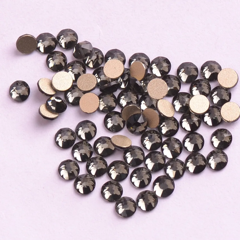 New 2088 Cut Black Diamond Non hotfix 16 facets 8+8 Nail Art Rhinestones Golden Base for Nails & Phone Case The Best Quality
New 2088 Cut Black Diamond Non hotfix 16 facets 8+8 Nail Art Rhinestones Golden Base for Nails & Phone Case The Best Quality