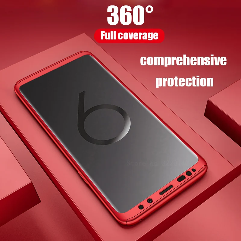 360 full case Samsung Galaxy S9 plus S8 Plus cover-5