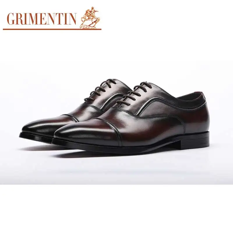 GRIMENTIN luxury classic mens derby dress shoes genuine leather comfortable business office men shoes
GRIMENTIN luxury classic mens derby dress shoes genuine leather comfortable business office men shoes
