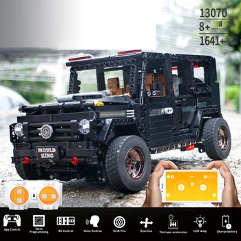 Yuxing 13070 remote control electric black off-road vehicle APP remote control assembling and inserting building blocks toys
Yuxing 13070 remote control electric black off-road vehicle APP remote control assembling and inserting building blocks toys