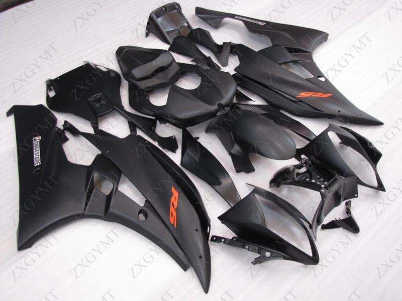 Plastic Fairings for YAMAHA YZFR6 2006 - 2007 Matter Black Fairings YZF R6 2006 Full Body Kits YZFR6 07
Plastic Fairings for YAMAHA YZFR6 2006 - 2007 Matter Black Fairings YZF R6 2006 Full Body Kits YZFR6 07