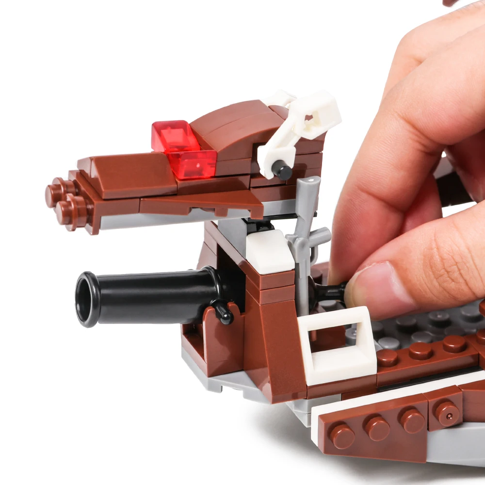 204Pcs Enlighten Blocks Treasure Robbing Break Out Bricks Series Blocks Set Adventure Toys for Children
204Pcs Enlighten Blocks Treasure Robbing Break Out Bricks Series Blocks Set Adventure Toys for Children