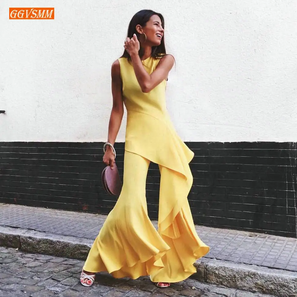 Fashion Yellow Evening Dresses Long Jumpsuits 2019 Evening Gowns Soft Pants Stretch Fabric Trousers Special Occasion Jumpsuit
Fashion Yellow Evening Dresses Long Jumpsuits 2019 Evening Gowns Soft Pants Stretch Fabric Trousers Special Occasion Jumpsuit