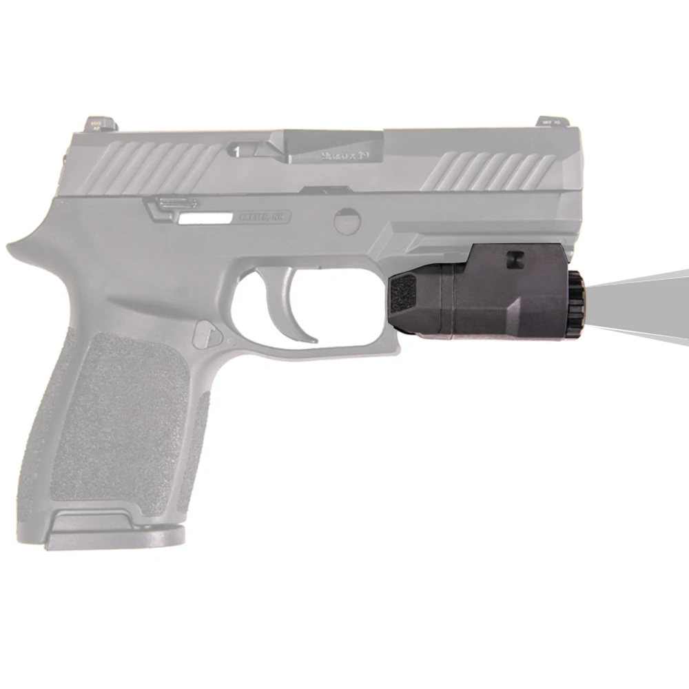 CRUSHUNT Compact APL Tactical Aple Pistol Light Constant/Momentary/Strobe Flashlight LED White Light Fit Glock 20mm Rail
CRUSHUNT Compact APL Tactical Aple Pistol Light Constant/Momentary/Strobe Flashlight LED White Light Fit Glock 20mm Rail