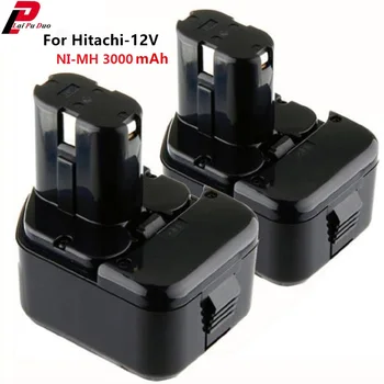 2PCS 12V 3000mAh 3.0Ah Ni-MH Power Tool Battery for Hitachi EB1214S EB1212S DS 12DVF3 EB1220HL EB1220HS EB1220RS EB1222HL
2PCS 12V 3000mAh 3.0Ah Ni-MH Power Tool Battery for Hitachi EB1214S EB1212S DS 12DVF3 EB1220HL EB1220HS EB1220RS EB1222HL
