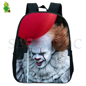 Pennywise Clown Backpack Horror Movie Clown Kids Small Bags Children School Bags Boys Girls Primary Kindergarten Backpack 
Pennywise Clown Backpack Horror Movie Clown Kids Small Bags Children School Bags Boys Girls Primary Kindergarten Backpack