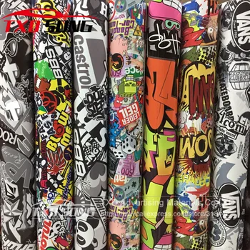 New Type Graffiti Sticker Car Bomb Wrap Sheet Decal Vinyl DIY Styling Car BOMB Vinyl Sticker for phone cover protection Wrap
New Type Graffiti Sticker Car Bomb Wrap Sheet Decal Vinyl DIY Styling Car BOMB Vinyl Sticker for phone cover protection Wrap