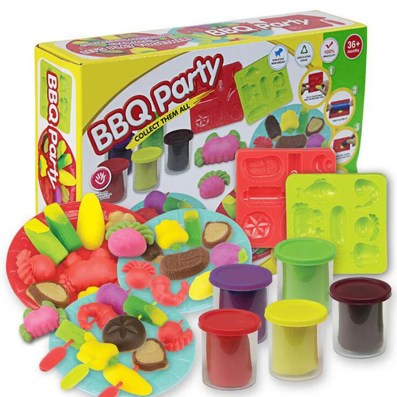 New 5 - color clay playdough mold kits set children 's creative interactive DIY educational playdough toys
New 5 - color clay playdough mold kits set children 's creative interactive DIY educational playdough toys