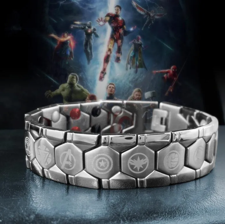 Avengers: Endgame Energy Bracelet Hand Chain Iron Spider-man Thor Titanium Steel Cosplay Gift Adjustable
Avengers: Endgame Energy Bracelet Hand Chain Iron Spider-man Thor Titanium Steel Cosplay Gift Adjustable