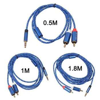 REXLIS RCA Cable 3.5mm Male To 2RCA Audio Cable Stereo Y Splitter AUX Cable For Tablet PC
REXLIS RCA Cable 3.5mm Male To 2RCA Audio Cable Stereo Y Splitter AUX Cable For Tablet PC