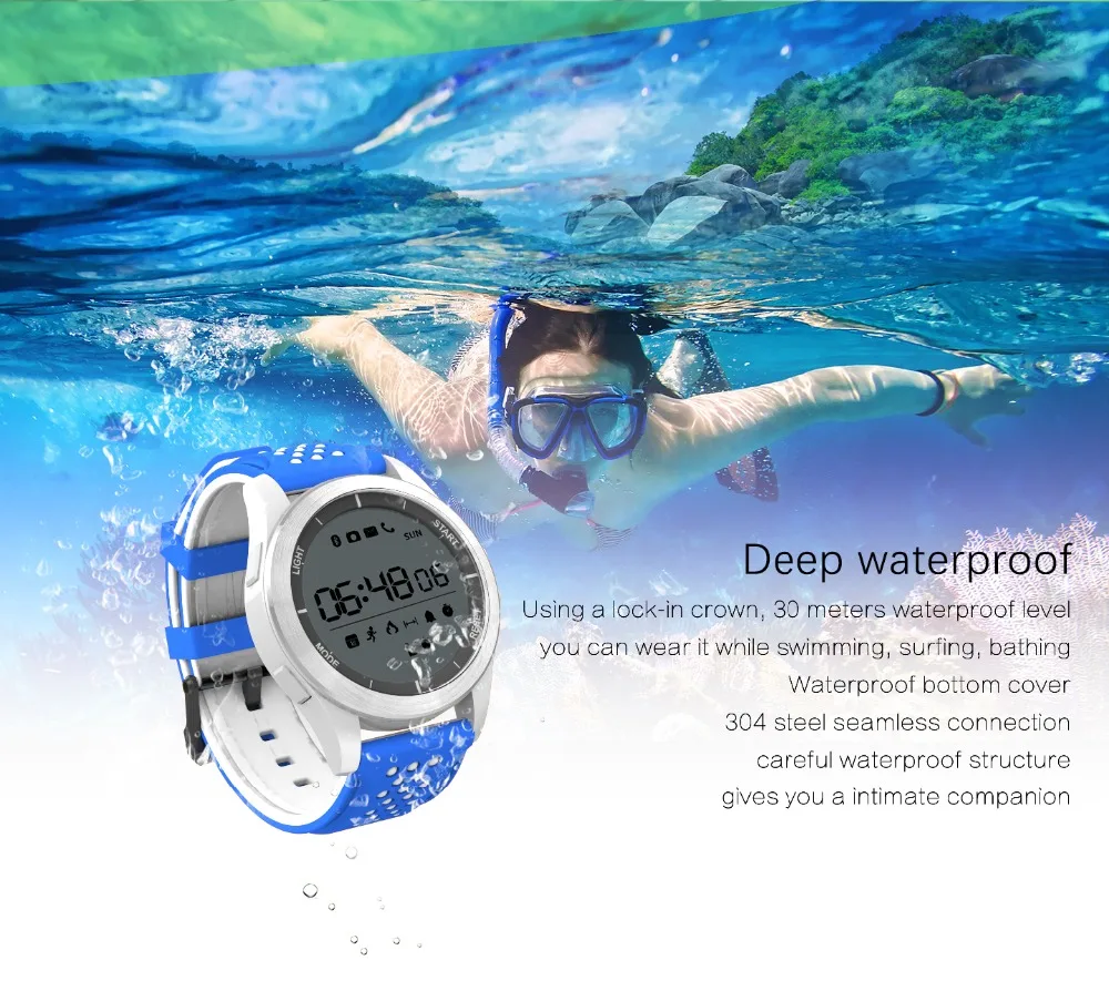 F3 Bluetooth IP68 Waterproof Sports Smart Watch Remote Camera Outdoor Mode Fitness Tracker Reminder Wearable Devices SmartWatch
F3 Bluetooth IP68 Waterproof Sports Smart Watch Remote Camera Outdoor Mode Fitness Tracker Reminder Wearable Devices SmartWatch