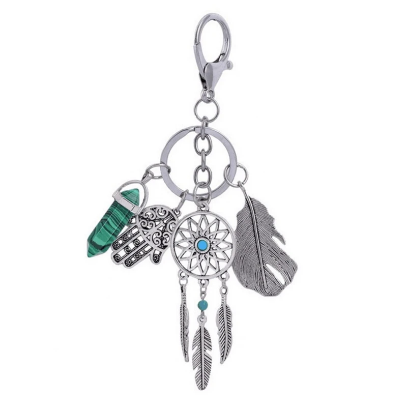 Key Chain Bohemian Palm Retro Stone Dream Catcher Home Garden Decoration Crafts Wind Chimes Hanging Decorations
Key Chain Bohemian Palm Retro Stone Dream Catcher Home Garden Decoration Crafts Wind Chimes Hanging Decorations