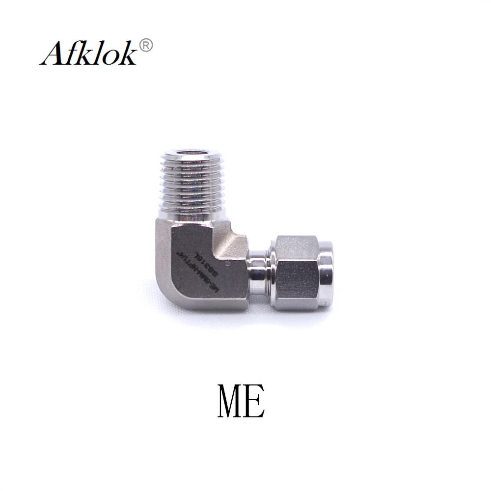 10PCS/Bag 1/16" 1/8" Tube OD stainless steel 316 Male Thread Elbow Tube Fittings for nitrogen gas Compression Fittings Thread
10PCS/Bag 1/16" 1/8" Tube OD stainless steel 316 Male Thread Elbow Tube Fittings for nitrogen gas Compression Fittings Thread