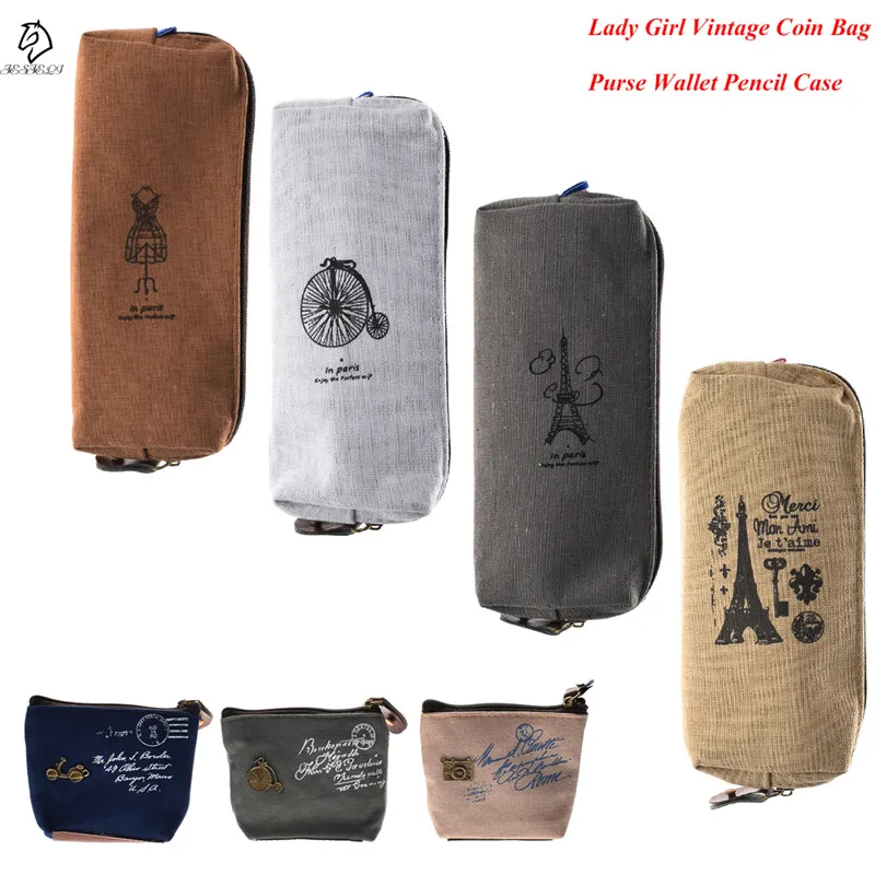 1Pcs Vintage Canvas Pencil Bag Multi Use Lady Girl Coin Bag Purse Wallet Card Case Zipper Pencil Case Stationery Handbag
1Pcs Vintage Canvas Pencil Bag Multi Use Lady Girl Coin Bag Purse Wallet Card Case Zipper Pencil Case Stationery Handbag