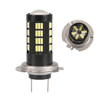 100Pcs Car Fog Lights H7 LED 4014 LED 66 SMD Bulb Car DRL Driving Daytime Running Lamp Auto LED Light White 12V
100Pcs Car Fog Lights H7 LED 4014 LED 66 SMD Bulb Car DRL Driving Daytime Running Lamp Auto LED Light White 12V