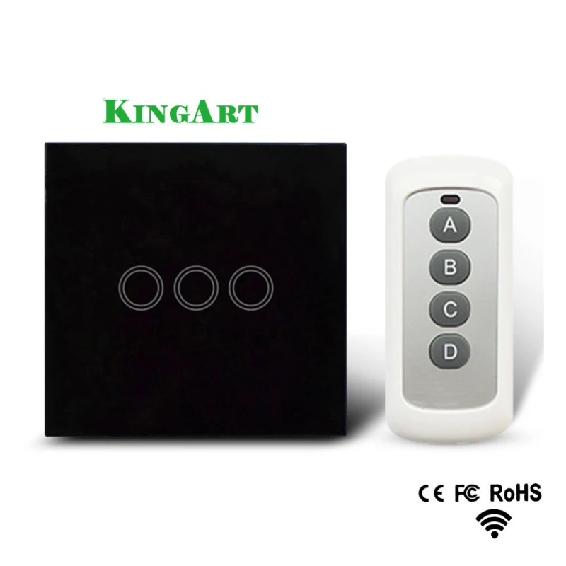 Three-way single FireWire wireless remote control intelligent touch wall touch switch Euro British
Three-way single FireWire wireless remote control intelligent touch wall touch switch Euro British