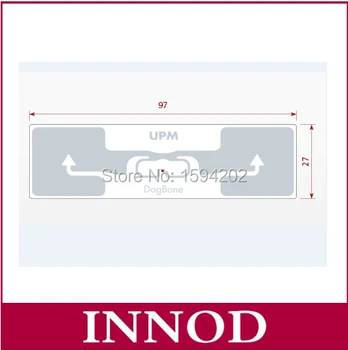 97*27mm smart uhf rfid tag sticker DOGBONE for marathon bicycle race events EPC GEN2 rfid tag with impinj chip
97*27mm smart uhf rfid tag sticker DOGBONE for marathon bicycle race events EPC GEN2 rfid tag with impinj chip