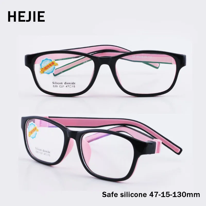 Classic Kids Safe Silicone Clear Lens Optical Eyeglasses Frames No Screw Unbreakable Boys Girls Children Size 47-15-130mm Y520
Classic Kids Safe Silicone Clear Lens Optical Eyeglasses Frames No Screw Unbreakable Boys Girls Children Size 47-15-130mm Y520