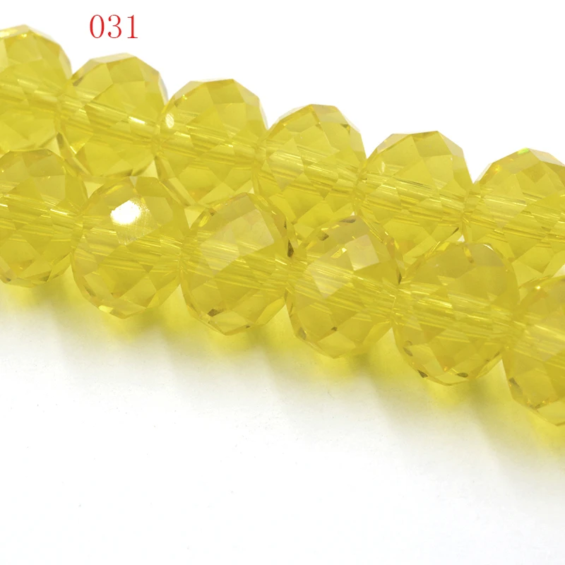 FLTMRH 6 mm Faceted Glass Rondelle Beads Round Transparent Crystal Spacer Beads For Jewelry Making Decoration Wholesale
FLTMRH 6 mm Faceted Glass Rondelle Beads Round Transparent Crystal Spacer Beads For Jewelry Making Decoration Wholesale