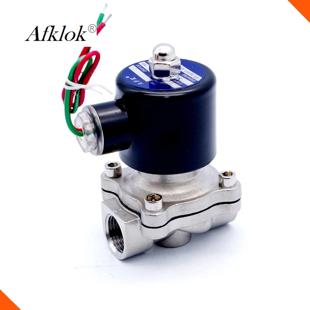 Low pressure 3/4 inch Stainless Steel 304 Body NBR Seal Shut Off Electric Water N/C Solenoid Valve 220v
Low pressure 3/4 inch Stainless Steel 304 Body NBR Seal Shut Off Electric Water N/C Solenoid Valve 220v