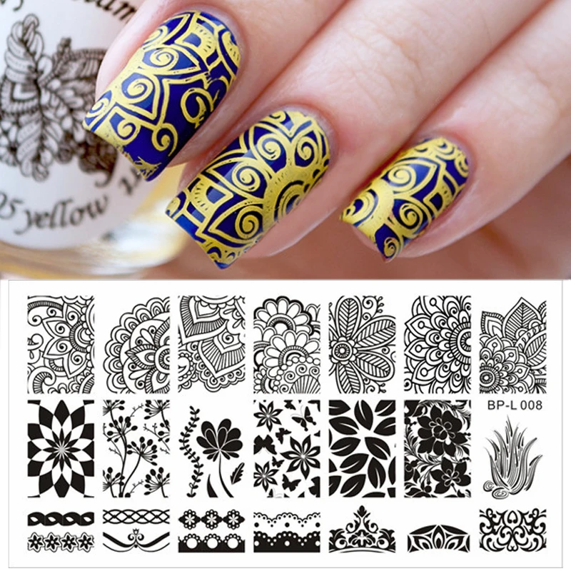 BORN PRETTY Nail Stamping Plates Various Arabesque Pattern Nail Art Stamp Template Image Plate DIY Manicure Decoration BP-L008
BORN PRETTY Nail Stamping Plates Various Arabesque Pattern Nail Art Stamp Template Image Plate DIY Manicure Decoration BP-L008