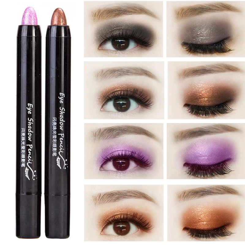 Highlighter Glitter Eyeshadow Eyeliner Pencil Shimmer and Shine Party Festival Makeup 25 Colors EyeShadow Pen Maquillage Yeux 
Highlighter Glitter Eyeshadow Eyeliner Pencil Shimmer and Shine Party Festival Makeup 25 Colors EyeShadow Pen Maquillage Yeux