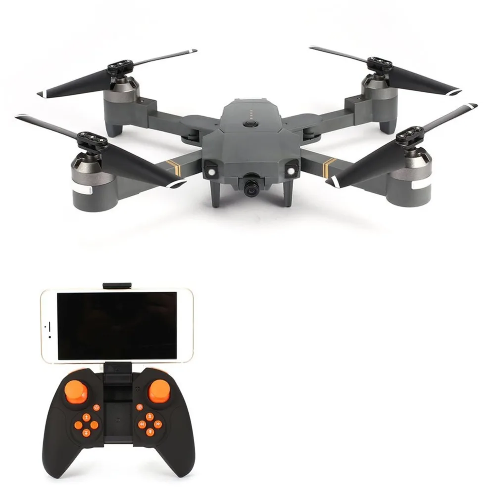 

Foldable RC Drone 2.4GHz 6-axis Gyro Wi-Fi 2MP HD Camera Headless Mode Altitude Hold 3D Flips FPV RC Quadcopter Helicopter Toys