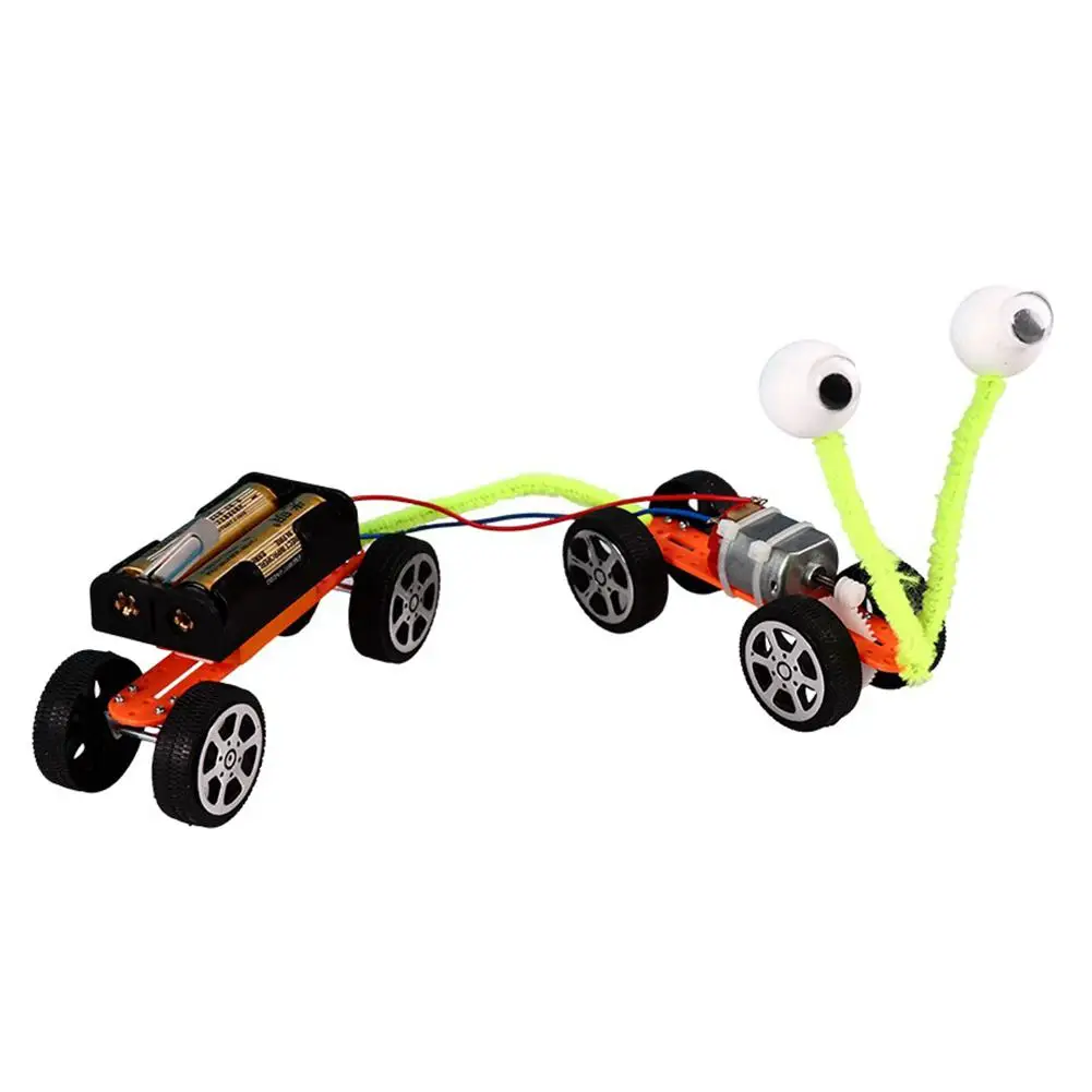 LeadingStar DIY Mini Motor Electric Car Toy Kits Physics Electrical Circuits Circuit Puzzle Toy
LeadingStar DIY Mini Motor Electric Car Toy Kits Physics Electrical Circuits Circuit Puzzle Toy