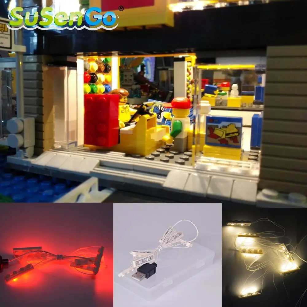 SuSenGo LED Light Bricks Kit DIY light Building Blocks Bricks Accessories Toys Can Decorate All Blocks Building
SuSenGo LED Light Bricks Kit DIY light Building Blocks Bricks Accessories Toys Can Decorate All Blocks Building