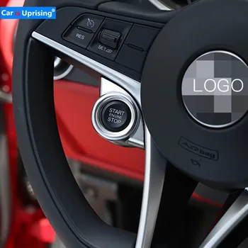 Car Engine Start Stop Ring Keyless Start System Button Decoration Covers Car-styling For Alfa Romeo Giulia
Car Engine Start Stop Ring Keyless Start System Button Decoration Covers Car-styling For Alfa Romeo Giulia
