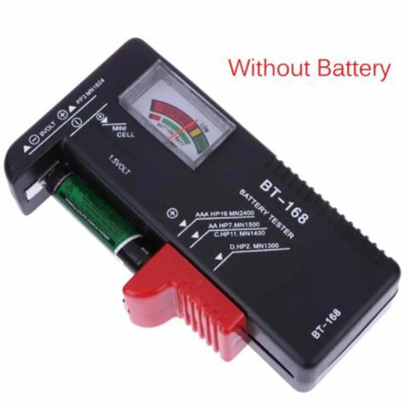 Universal BT168 Digital Battery Tester Volt Checker for AA AAA 9V Button Multiple Size Battery Tester Voltage Meter Tools
Universal BT168 Digital Battery Tester Volt Checker for AA AAA 9V Button Multiple Size Battery Tester Voltage Meter Tools