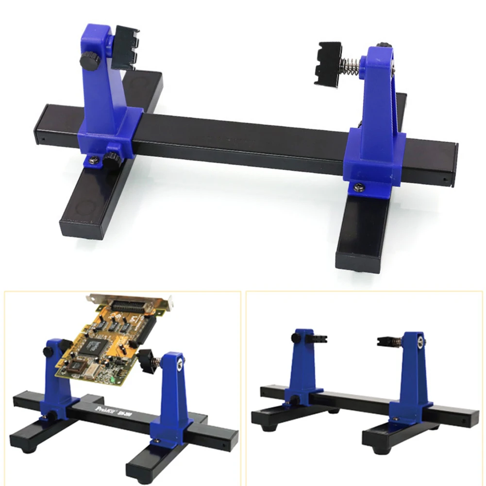SN-390 Portable 360 Degree Rotation PCB Soldering Adjustable Frame Clamp Circuit Board Holder Fixture Printed ABS Jig Tool
SN-390 Portable 360 Degree Rotation PCB Soldering Adjustable Frame Clamp Circuit Board Holder Fixture Printed ABS Jig Tool