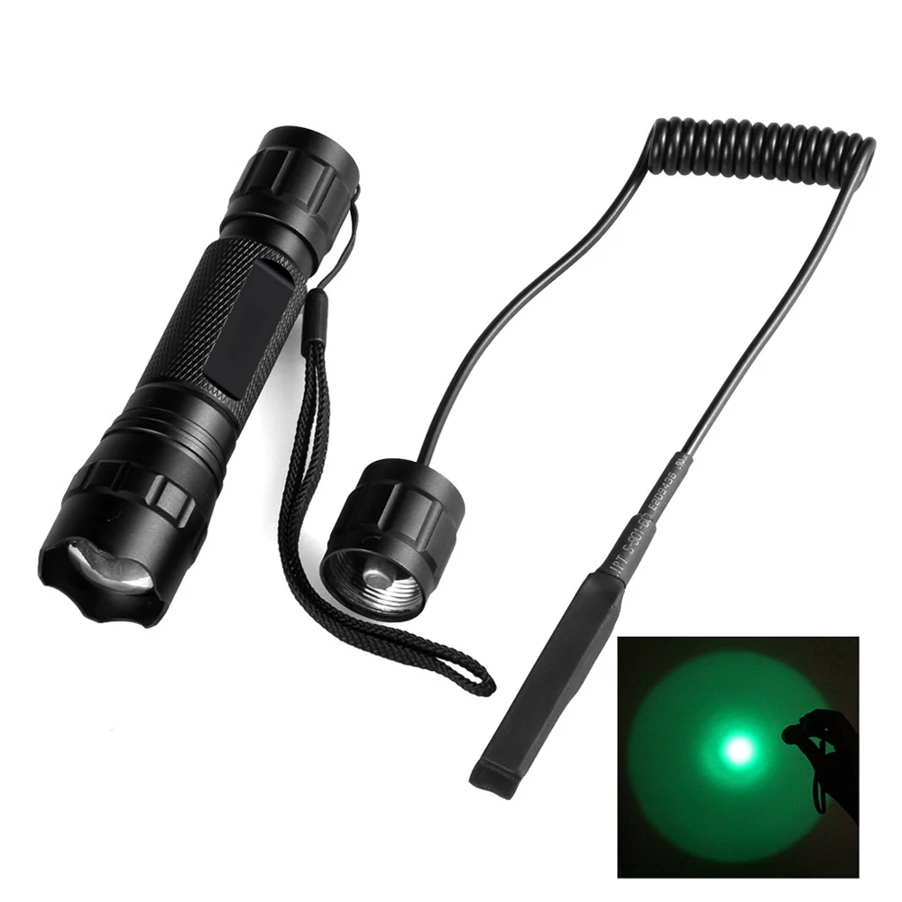 New 501G LG 650 Lumens 395nm 18650 1 Mode Zoomable Waterproof Green Light Outdoor Zoom Spotlight Hunting LED Flashlight
New 501G LG 650 Lumens 395nm 18650 1 Mode Zoomable Waterproof Green Light Outdoor Zoom Spotlight Hunting LED Flashlight
