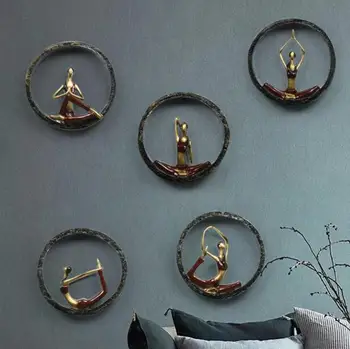 3D Creative Yoga Pavilion Wall ornaments living room wall decorations wall pendant handicrafts For sofa background wall stickers
3D Creative Yoga Pavilion Wall ornaments living room wall decorations wall pendant handicrafts For sofa background wall stickers