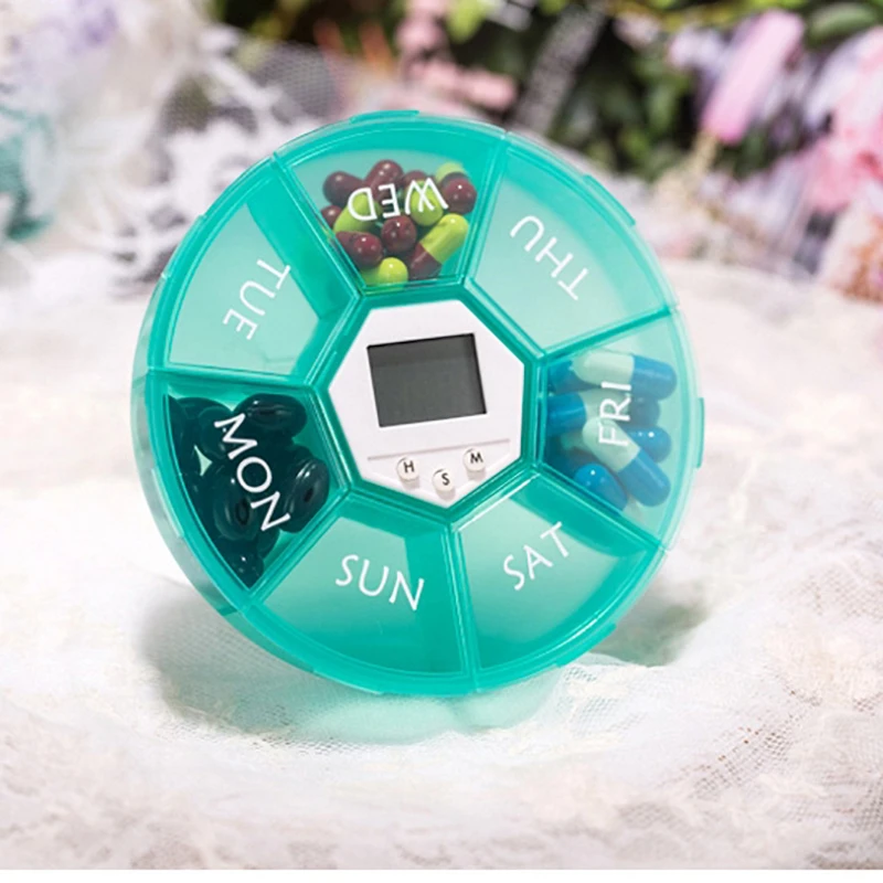 Portable Personalise Rechargeable Pill Box Timed Medicine Storage Organizer Case Reminder DIY Recording Medical kit Container
Portable Personalise Rechargeable Pill Box Timed Medicine Storage Organizer Case Reminder DIY Recording Medical kit Container