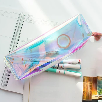 60PCS / LOT Cosmetic Bag Laser PVC Cute Pencil Case Tassel Portable Girls Transparency Cosmetic Bag Women Makeup Pouch
60PCS / LOT Cosmetic Bag Laser PVC Cute Pencil Case Tassel Portable Girls Transparency Cosmetic Bag Women Makeup Pouch