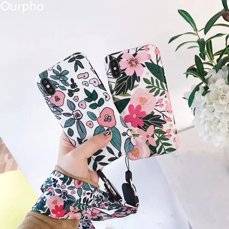 Ourpho IMD Mobile Shell for iphone 6 6s 7 8plus Green Plant with the same lanyard Case for iphone X XR XS MAX Cover
Ourpho IMD Mobile Shell for iphone 6 6s 7 8plus Green Plant with the same lanyard Case for iphone X XR XS MAX Cover