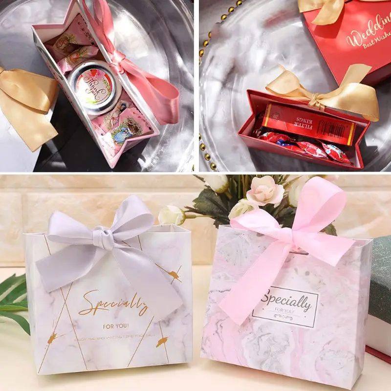5pcs Marble Candy Bag Wedding Party Favors Baby Shower Gift Box Package Holder With Ribbon 11.5x4.5x10cm Gift Wrap
5pcs Marble Candy Bag Wedding Party Favors Baby Shower Gift Box Package Holder With Ribbon 11.5x4.5x10cm Gift Wrap