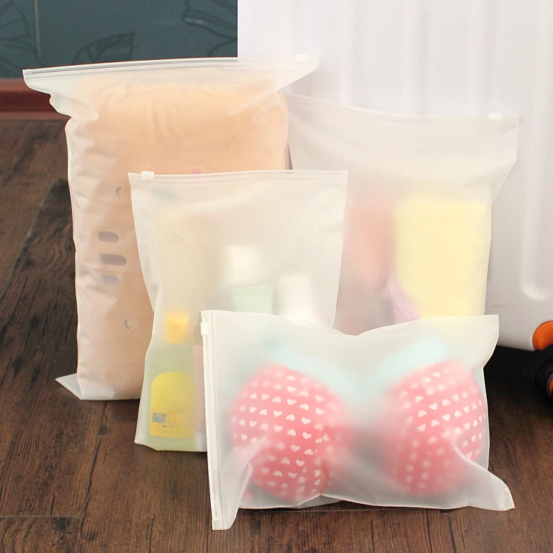 Multi-Size Frosted Travel Storage Bag Luggage Clothes Organizer Bag Translucent Bag Thickened Waterproof Plastic Bag
Multi-Size Frosted Travel Storage Bag Luggage Clothes Organizer Bag Translucent Bag Thickened Waterproof Plastic Bag