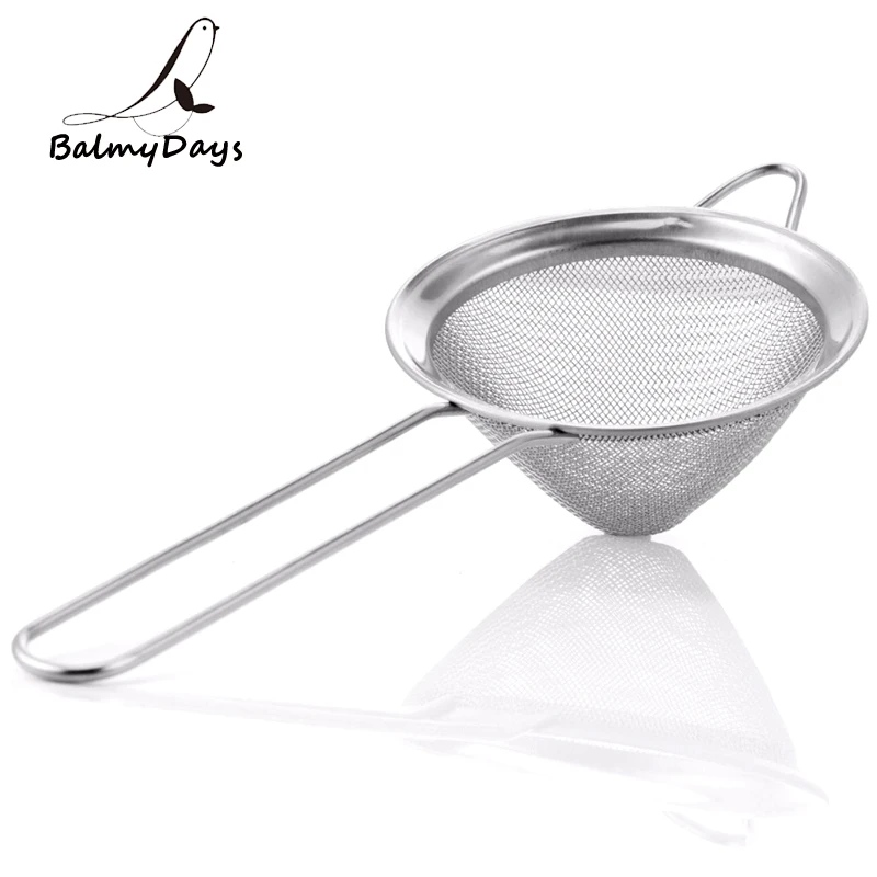 Stainless Steel Bar Strainer Fine Mesh Cocktail Strainer Colander Long Handle Conical Ice Strainer Sifter Sieve Bar Accessories
Stainless Steel Bar Strainer Fine Mesh Cocktail Strainer Colander Long Handle Conical Ice Strainer Sifter Sieve Bar Accessories