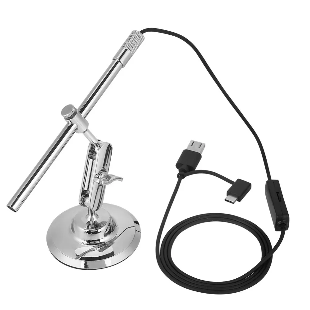 200X Microscope Endoscope 8-LED 720P Camera Magnifier Micro USB for Computer/Cellphone Manual Focusing Endoscope Magnifier
200X Microscope Endoscope 8-LED 720P Camera Magnifier Micro USB for Computer/Cellphone Manual Focusing Endoscope Magnifier