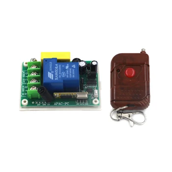 RF Wireless Remote Control Switch 100m Working Distance AC 220V 30A Light Lamp Power Switch Smart Home 315/433Mhz SKU:4153
RF Wireless Remote Control Switch 100m Working Distance AC 220V 30A Light Lamp Power Switch Smart Home 315/433Mhz SKU:4153