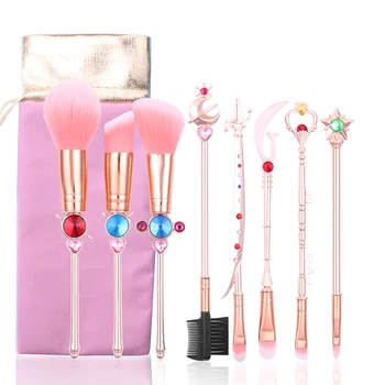 Brand Makeup Brushes Set Metal Cosmetic Powder Foundation Eyeshadow Brush Kits Face Make Up Tool with Crystal
Brand Makeup Brushes Set Metal Cosmetic Powder Foundation Eyeshadow Brush Kits Face Make Up Tool with Crystal